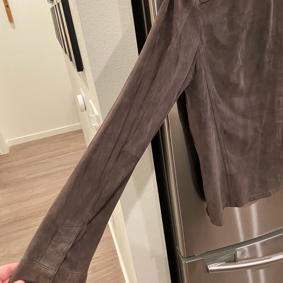 AllSaints Men’s Suede Jacket - Picture 5 of 8